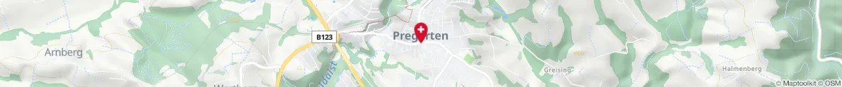 Kartendarstellung des Standorts für St. Anna-Apotheke in 4230 Pregarten